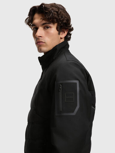 Black down jacket - 4