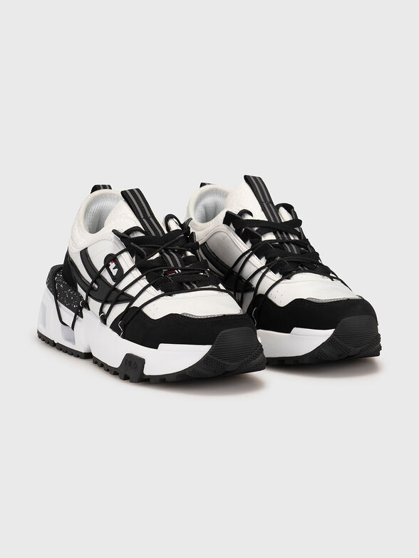UPGR8 H black sports shoes - 2