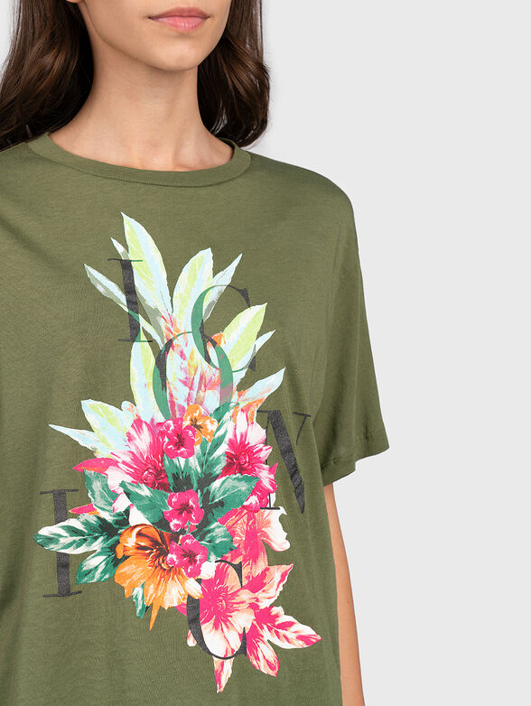 GABRIELLA Tee with floral print - 3