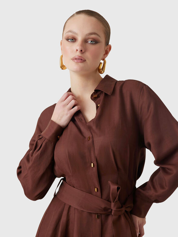 GRETA mini dress with long sleeves - 3