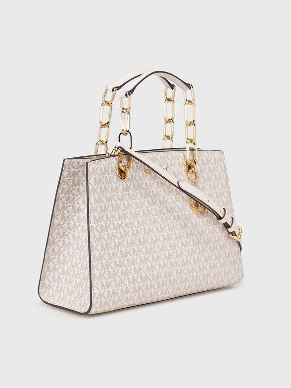 Monogram logo print bag  - 3