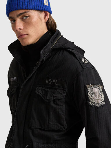 Black transitional jacket - 4