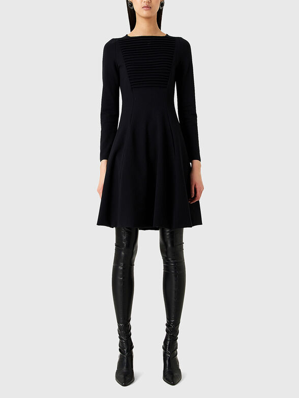 Black dress with long sleeves  - 1