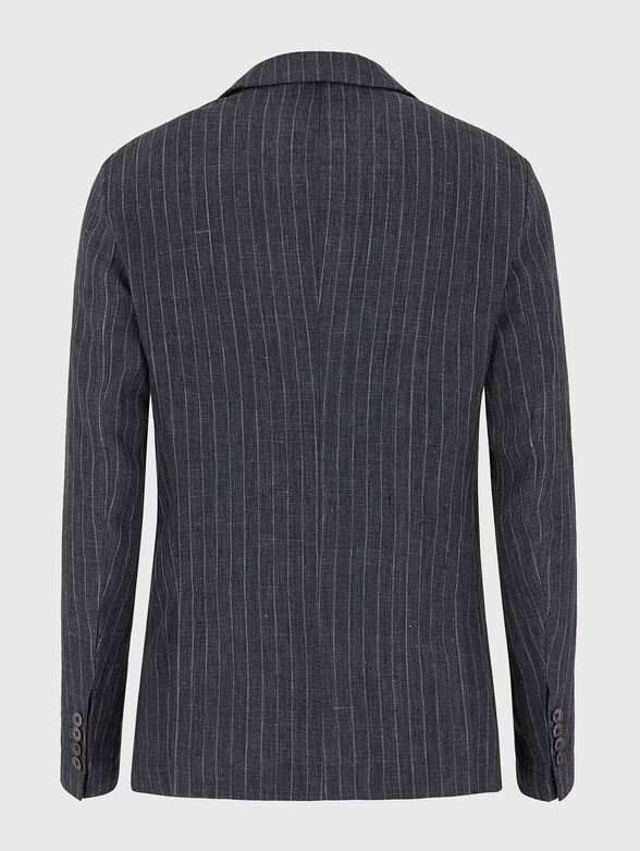 Linen grey jacket - 2