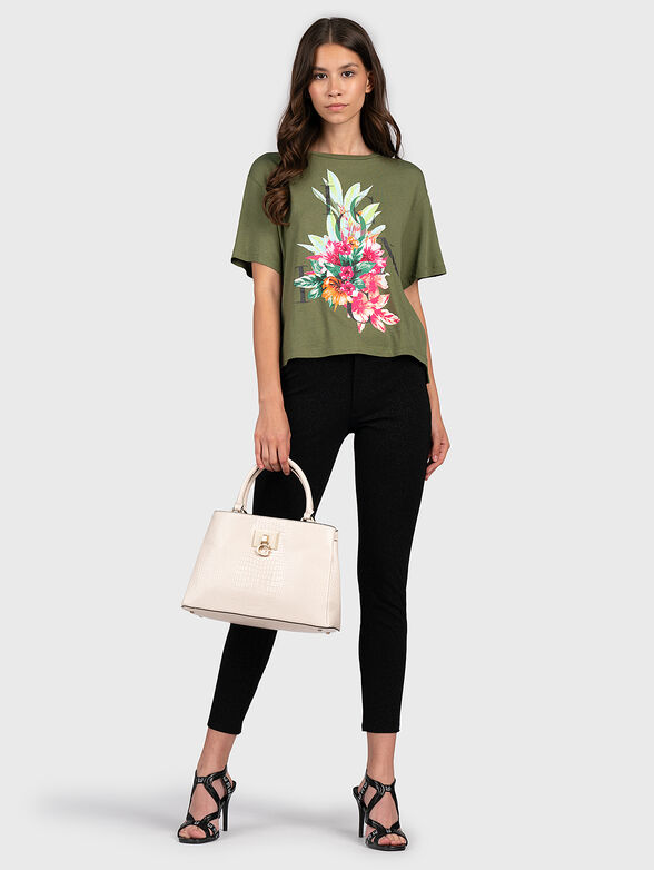 GABRIELLA Tee with floral print - 2