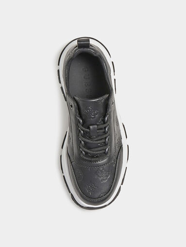 BRIA black sports shoes - 5