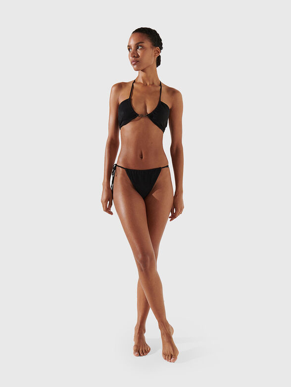 Bikini top with logo detail - 2