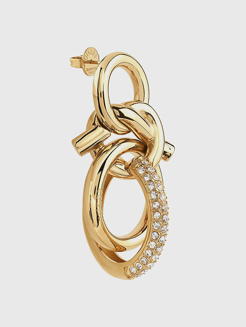 Mini logo earrings - 3