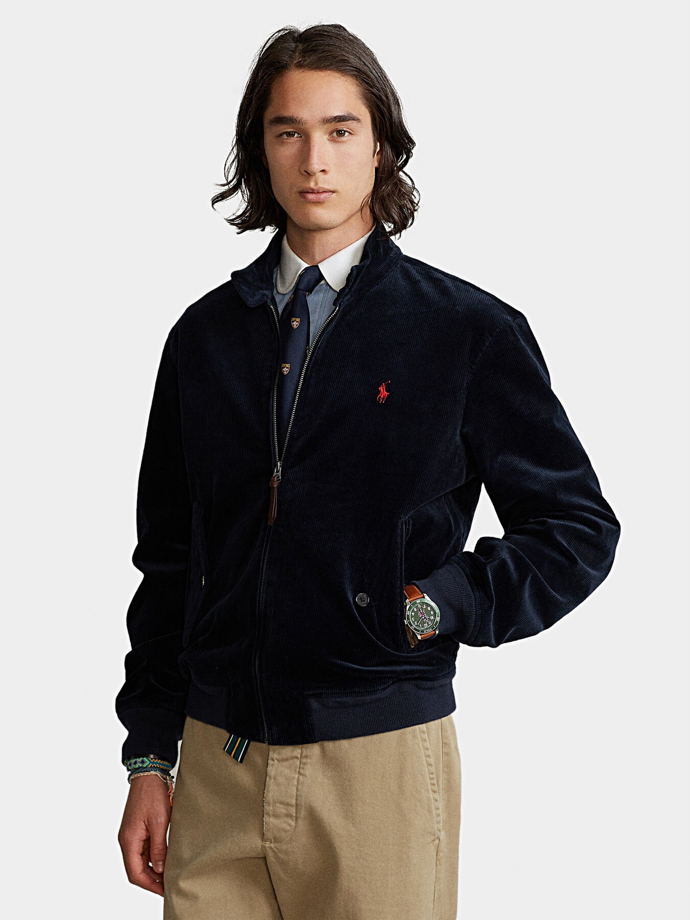 BARRACUDA Jacket with embroidered logo detail brand POLO RALPH