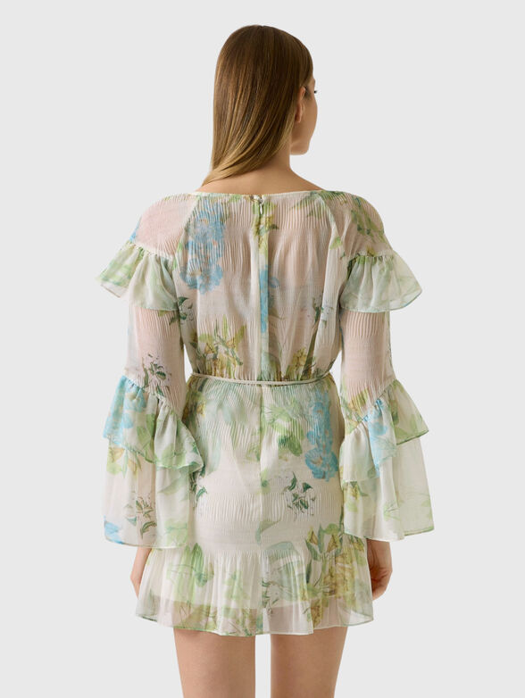 LAURENCE mini dress with ruffles - 2