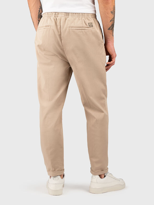 AXEL chino trousers with elastic waist - 1