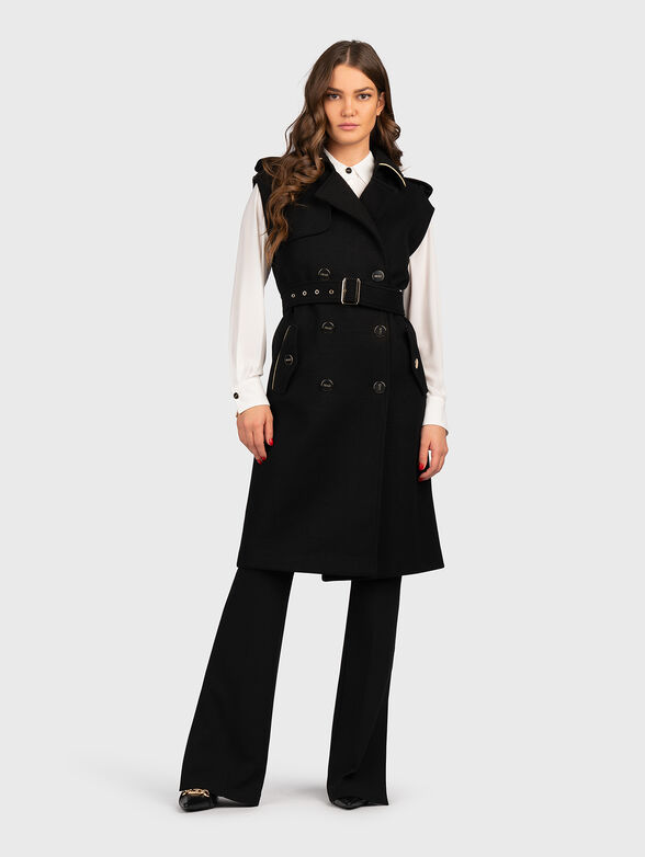 Vest with double-breasted fastening - 1