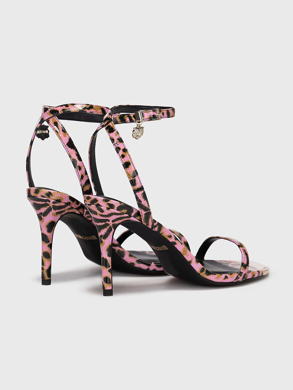 FONDO IVY DIS. W9 printed heeled sandals  - 3