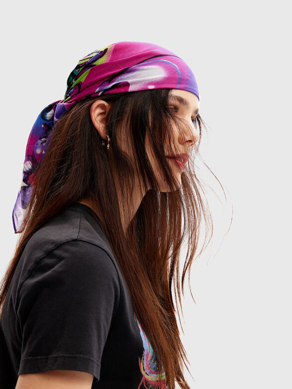 MICKEY MOUSE square scarf - 2