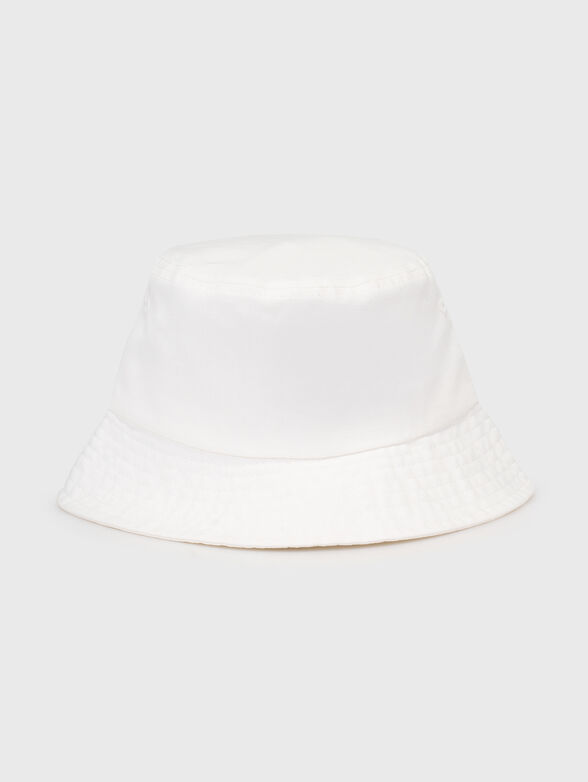 Black bucket hat with logo  - 2