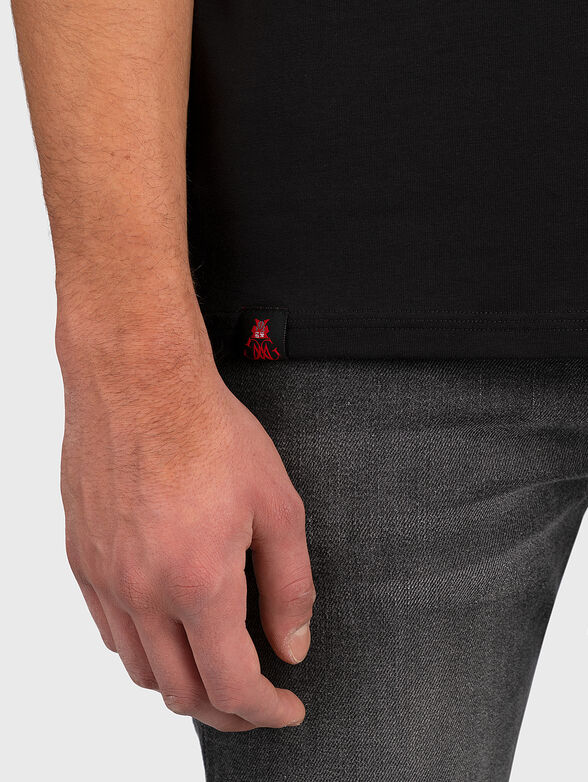 T-shirt with print WARRIOR - 5