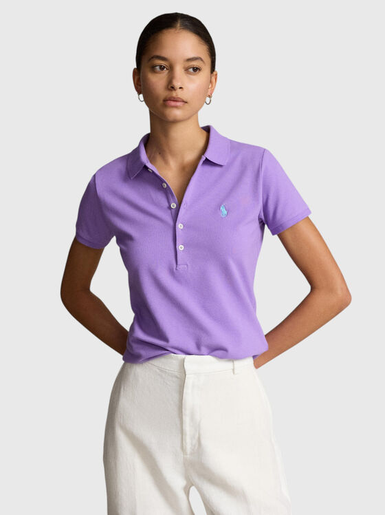 Polo shirt with logo accent - 1