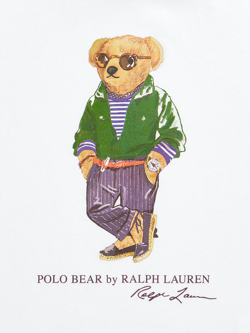 Polo Bear printed two-piece set  - 3