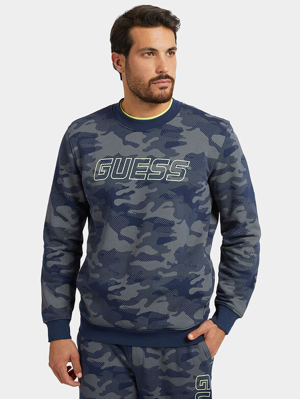 BONIFACE sweatshirt with contrasting logo element - 1