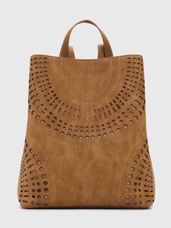 Backpack with perforated details - 1
