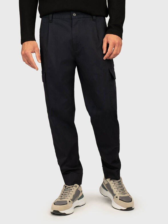 Cargo pants with darts - 1