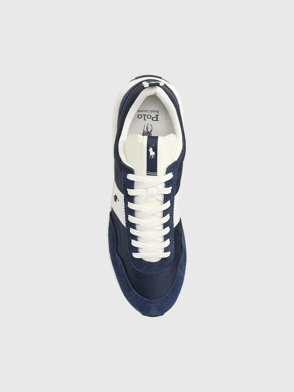 Dark blue sneakers - 4