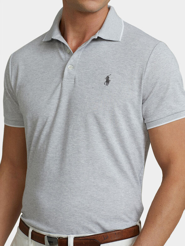 Grey Polo-shirt - 4