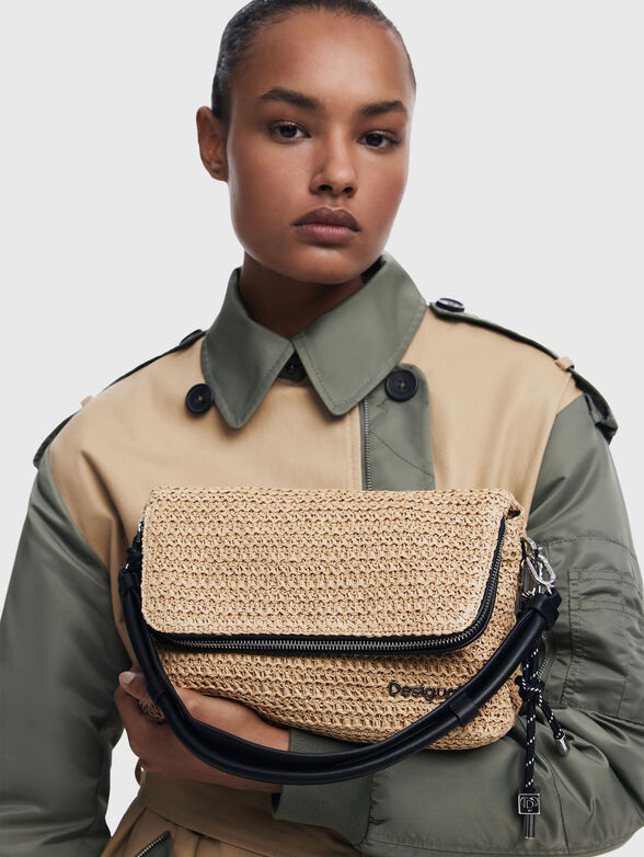 Raffia crossbody bag - 2