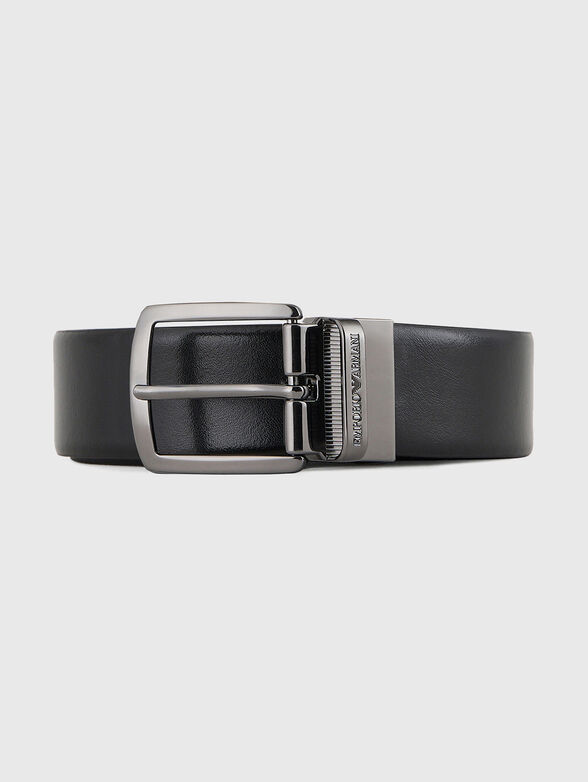 Reversible leather belt - 1