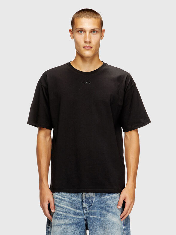 Cotton T-shirt with logo detail - 1