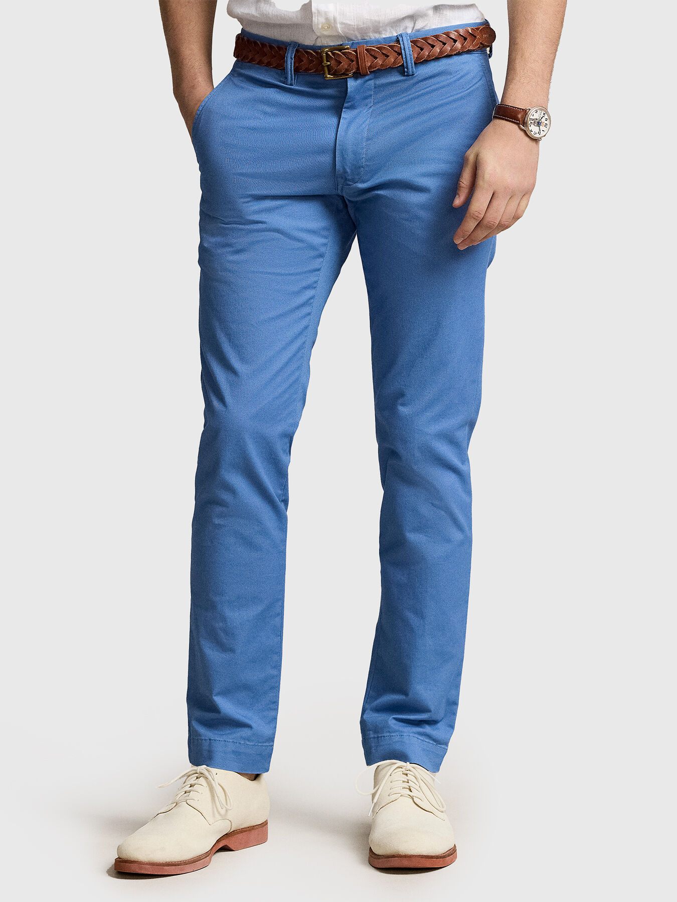 Ralph lauren blue trousers discount