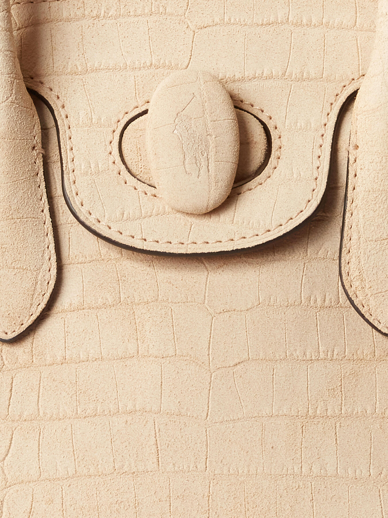 Leather bag with croco print brand POLO RALPH LAUREN —  Globalbrandsstore.com/en