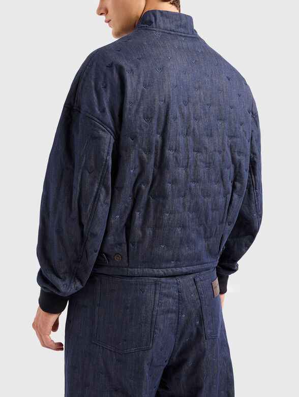 Denim jacket with embroidery  - 3
