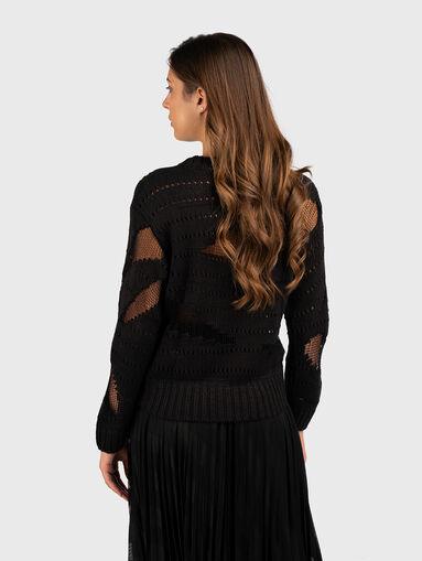 IVANNA sweater with transparent details - 3