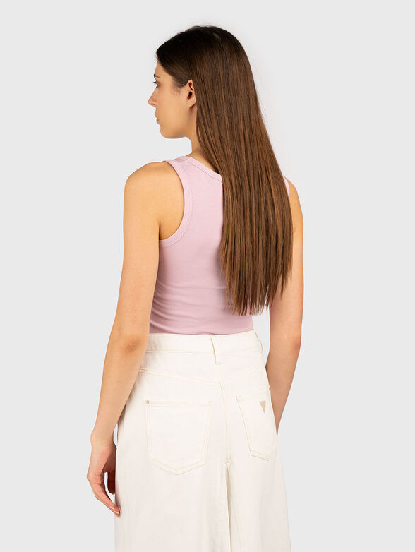 Ribbed top with rhinestones  - 3