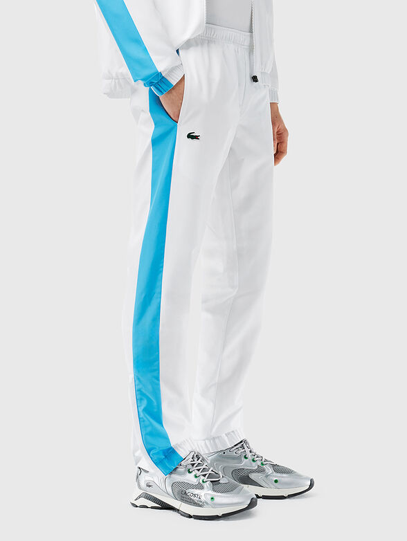 Tennis tracksuit with contrasting edges and logo prin - 4