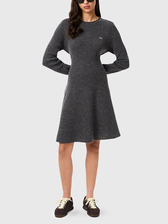 Wool midi dress  - 1