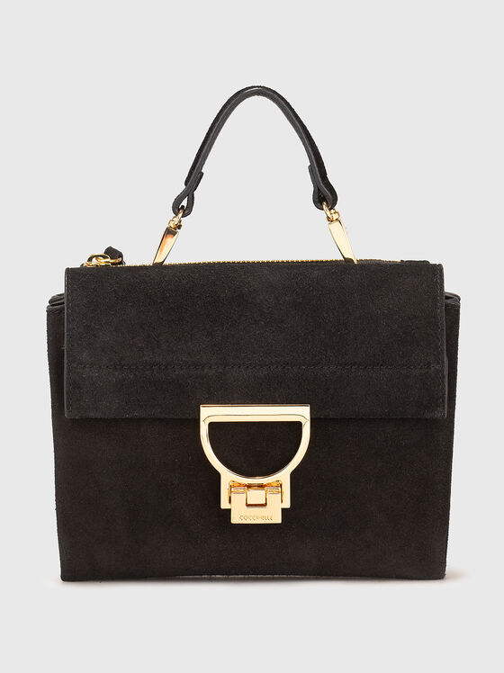 Малка кросбоди чанта от велур - 1