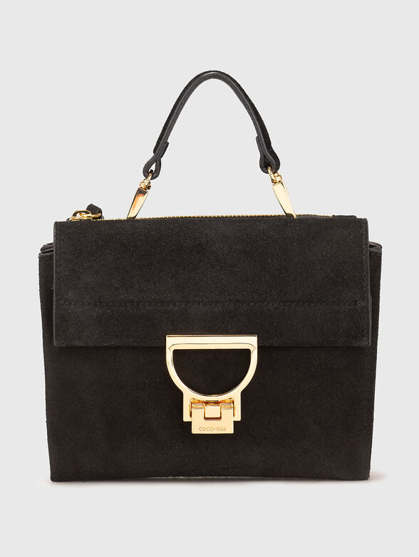 Small suede crossbody bag - 1