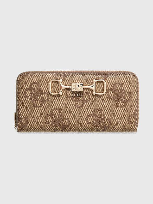 KARNILLA wallet in beige - 1