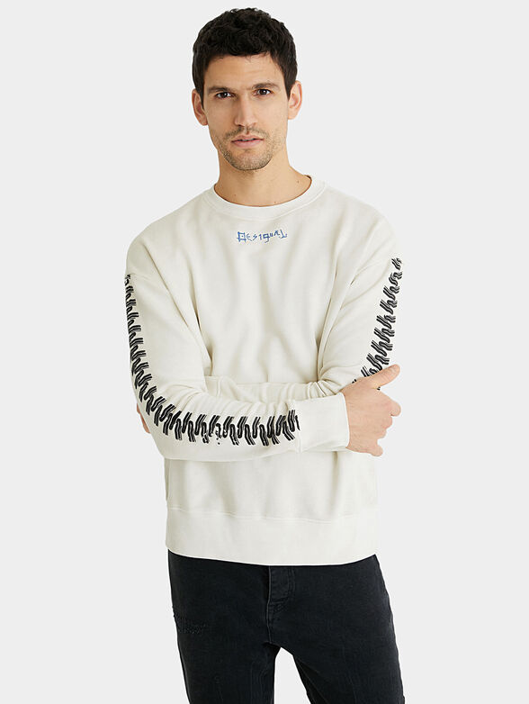 TIRES Sweatshirt with contrasting print - 1