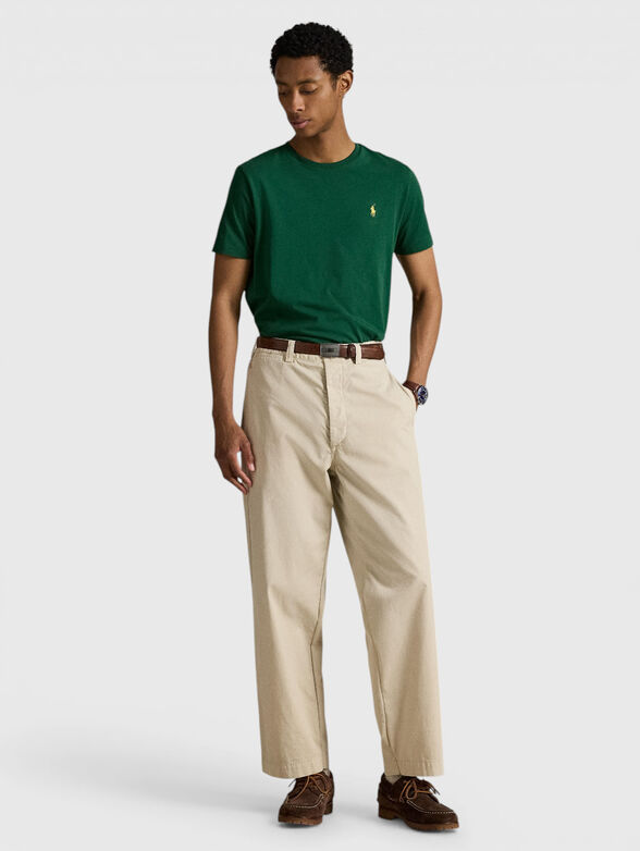 Cotton T-shirt with a crew neck - 2