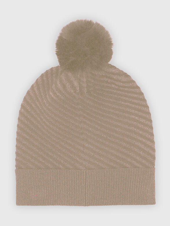 Hat with pompom  - 2