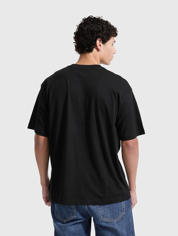 Oversized T-shirt with logo embroidery - 3