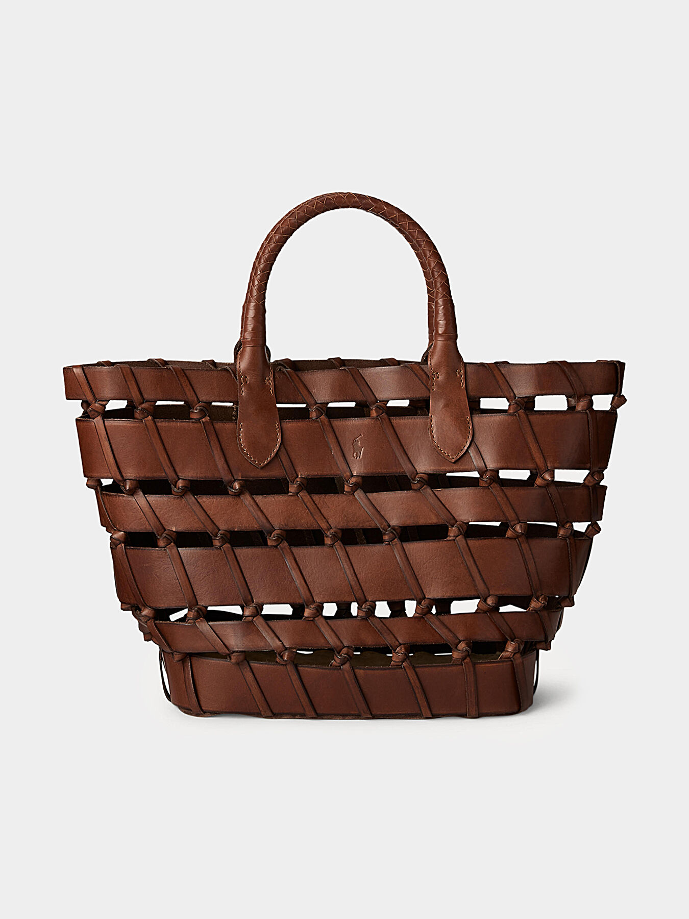 Bag with knitted details brand POLO RALPH LAUREN Globalbrandsstore en
