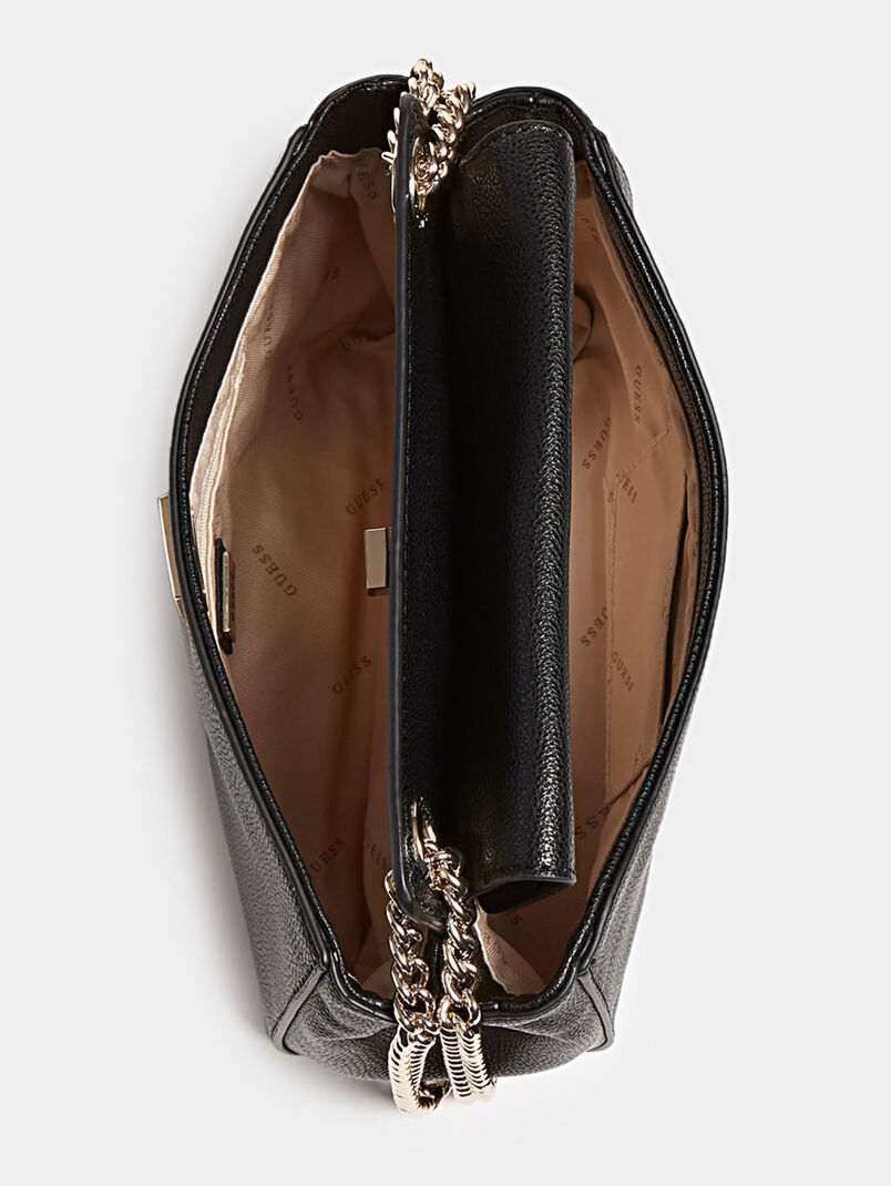 SANDRINE Black crossbody bag - 3