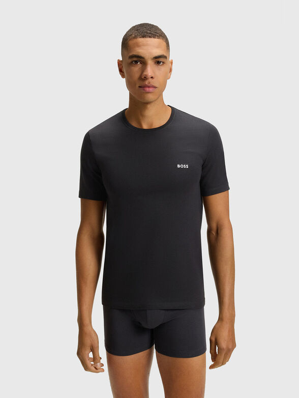 Set of three cotton lounge T-shirts - 2