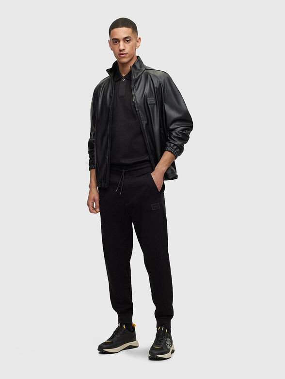 DAGROS beige polo shirt with logo detail - 2