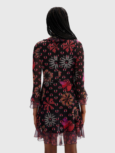 Dress SHARON with floral print - 3
