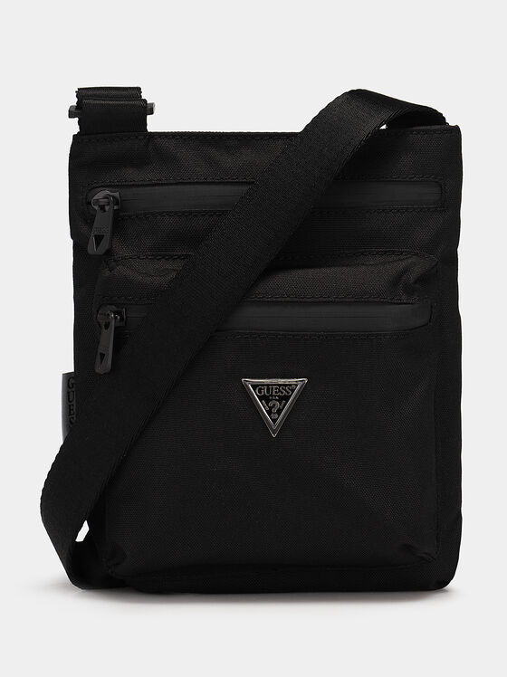 Кросбоди чанта VICE с лого детайл - 1